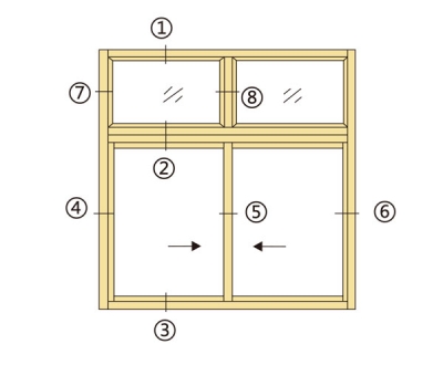 88系列推拉窗（B型）